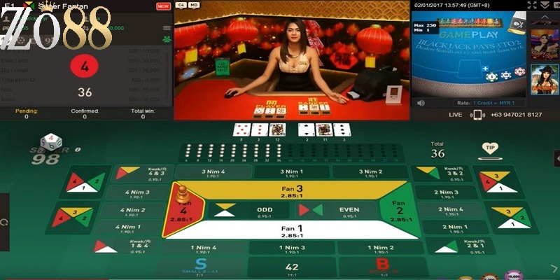 FanTan ZO88 - Trải Nghiệm Game Bài Hấp Dẫn Nhất 2025 3 Chi tiết các phương pháp chơi FanTan