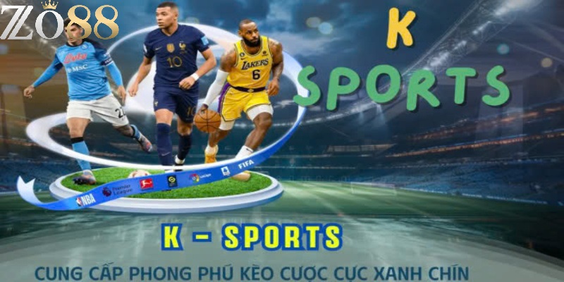 K-Sports ZO88 là nền tảng cá cược thể thao trực tuyến. 